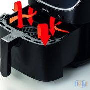 سرخ کن کنوود HFP80 ظرفیت 7 لیتر بدون روغن